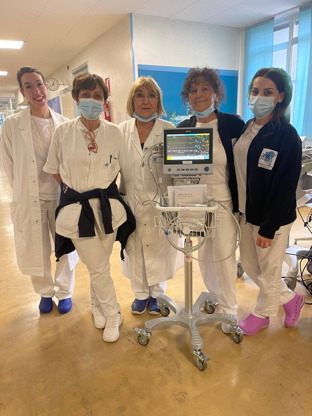 MONITOR MULTIPARAMETRICO 10.1 EDAN X 1O ECG 3/5